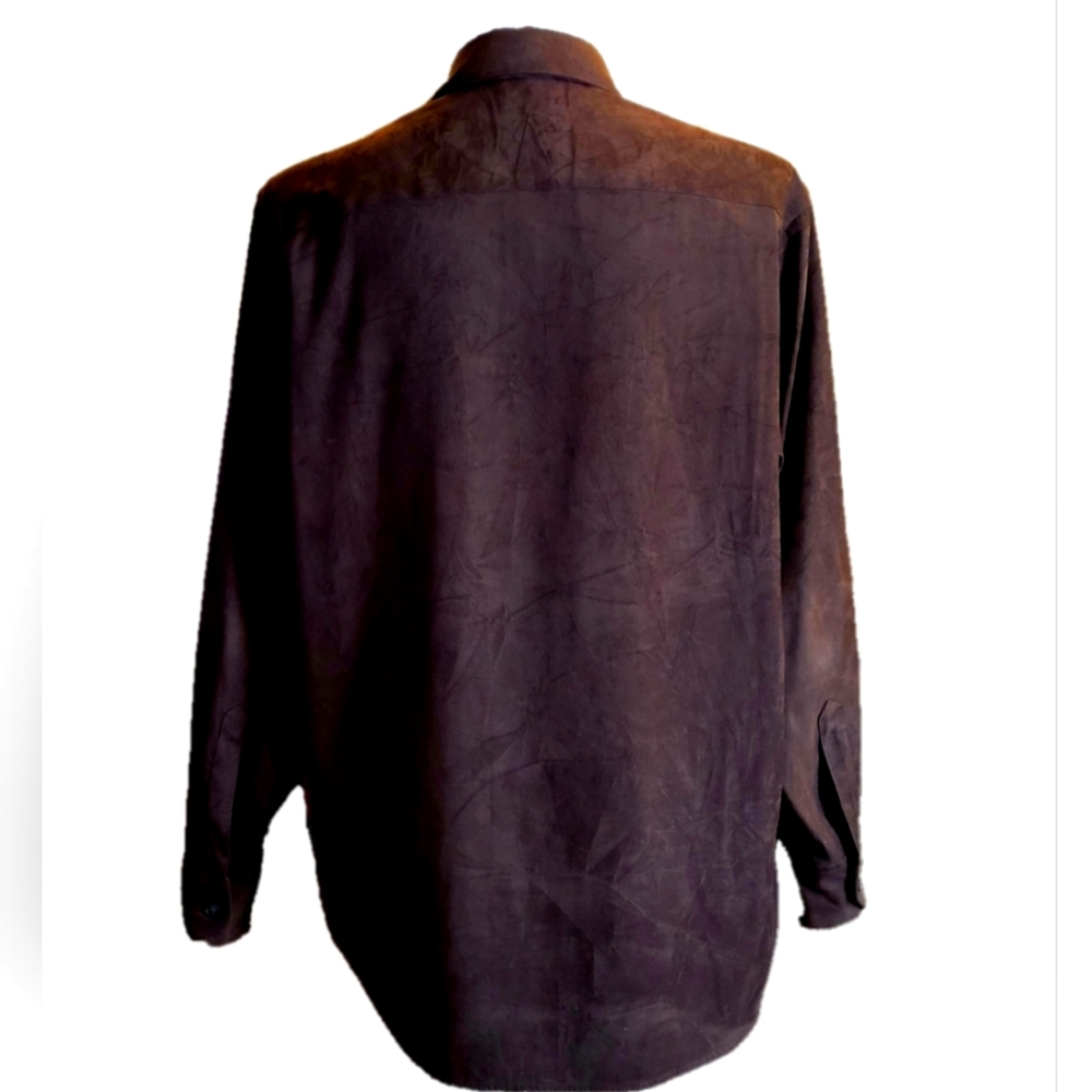Crazy Horse By Claiborne Button Shirt Size Large - Picture 3 of 7